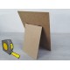 CUT TO SIZE MDF up to A3 Flush Strut Backs Portrait 